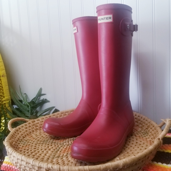 hunter rain boots size 6